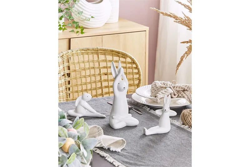 Prydnadsfigur Brest set om 3 - Inredning - Julpynt & helgdekoration - Påskpynt & påskdekoration - Påskpynt kanin & hare