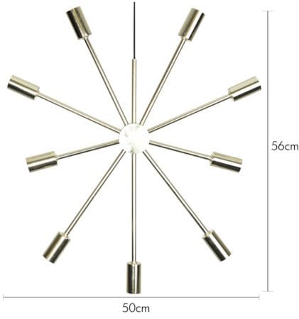 Pix Jullampa Stjärna 50 cm – Hänglampa i Metall - Mässing - Inredning - Julpynt & helgdekoration - Julpynt & juldekoration