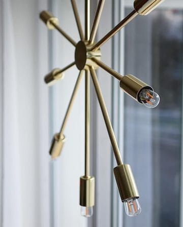 Pix Jullampa Stjärna 50 cm – Hänglampa i Metall - Mässing - Inredning - Julpynt & helgdekoration - Julpynt & juldekoration