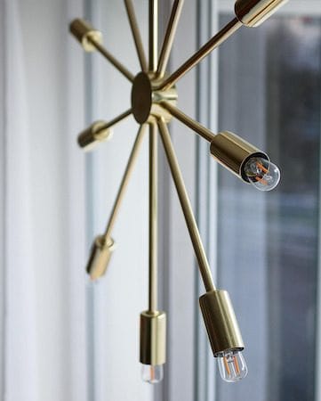 Pix Jullampa Stjärna 50 cm – Hänglampa i Metall - Mässing - Inredning - Julpynt & helgdekoration - Julpynt & juldekoration