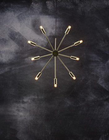 Pix Stjärna Hänglampa 50 cm - mässing - Inredning - Julpynt & helgdekoration - Julpynt & juldekoration