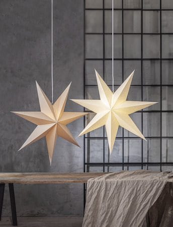 Plain Pappersstjärna 90 cm - beige - Inredning - Julpynt & helgdekoration - Julpynt & juldekoration