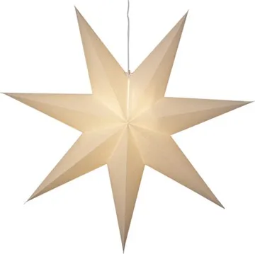 Plain Pappersstjärna 90 cm - Vit - Inredning - Julpynt & helgdekoration - Julpynt & juldekoration
