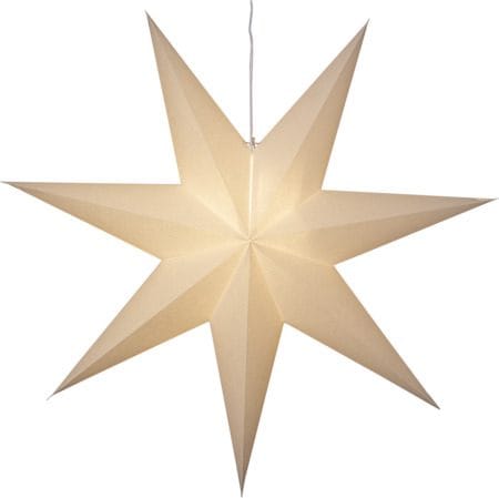 Plain Pappersstjärna 90 cm - Vit - Inredning - Julpynt & helgdekoration - Julpynt & juldekoration
