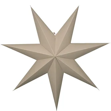 Plain Pappersstjärna 90 cm - beige - Inredning - Julpynt & helgdekoration - Julpynt & juldekoration
