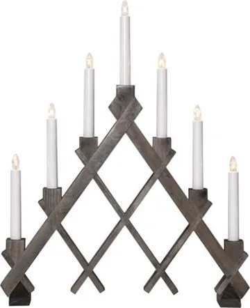 Rut Ljusstake 43 cm - brun - Inredning - Julpynt & helgdekoration - Julpynt & juldekoration