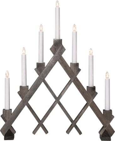 Rut Ljusstake 43 cm - brun - Inredning - Julpynt & helgdekoration - Julpynt & juldekoration