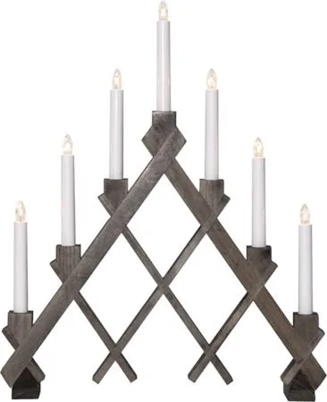Rut Ljusstake 43 cm, brun