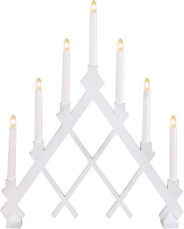 Rut Ljusstake 43 cm - vit - Inredning - Julpynt & helgdekoration - Julpynt & juldekoration