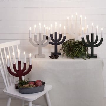 Selma Ljusstake 25 cm - vit - Inredning - Julpynt & helgdekoration - Julpynt & juldekoration