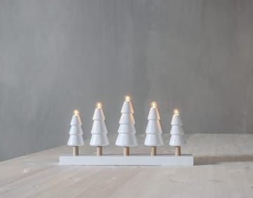 Skog Ljusstake 46 cm - vit med ofärgade stammar - Inredning - Julpynt & helgdekoration - Julpynt & juldekoration