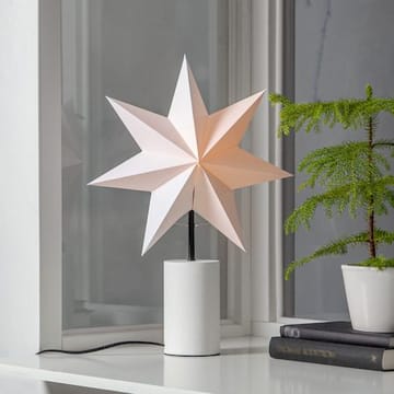 Stila Fot, skärm & stjärna 35 cm - Vit med svarta detaljer - Inredning - Julpynt & helgdekoration - Julpynt & juldekoration