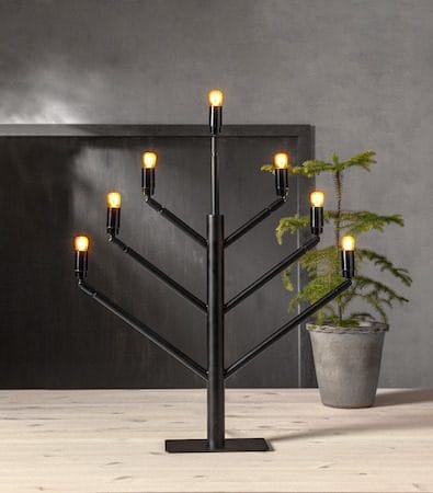 Stockholm Stor Adventsljusstake 64 cm - Ljusstake i Metall - Matt Svart - Inredning - Julpynt & helgdekoration - Julpynt & juldekoration