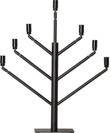 Stockholm Stor Adventsljusstake 64 cm - Ljusstake i Metall - Matt Svart - Inredning - Julpynt & helgdekoration - Julpynt & juldekoration
