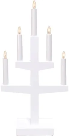 Trapp Ljusstake 24 cm, vit