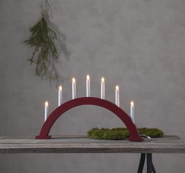 Trapp Ljusstake 57 cm - röd - Inredning - Julpynt & helgdekoration - Julpynt & juldekoration