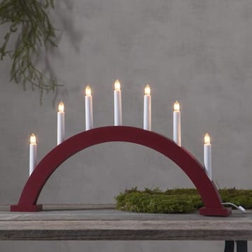 Trapp Ljusstake 57 cm - röd - Inredning - Julpynt & helgdekoration - Julpynt & juldekoration