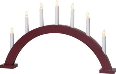 Trapp Ljusstake 57 cm - röd - Inredning - Julpynt & helgdekoration - Julpynt & juldekoration