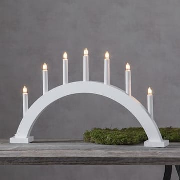 Trapp Ljusstake 57 cm - vit - Inredning - Julpynt & helgdekoration - Julpynt & juldekoration