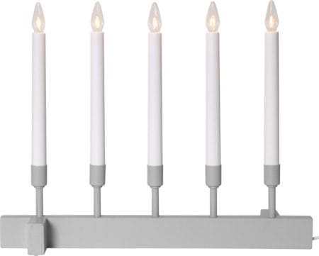 Vind Ljusstake 40 cm, beige