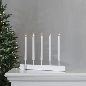 Vind Ljusstake 40 cm - vit - Inredning - Julpynt & helgdekoration - Julpynt & juldekoration