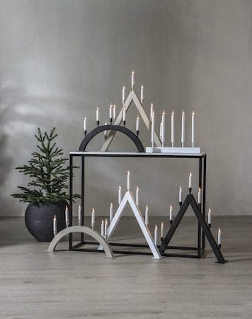 Vind Ljusstake 40 cm - vit - Inredning - Julpynt & helgdekoration - Julpynt & juldekoration