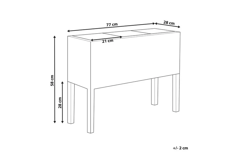 Inomhuskruka Caragana Brun - Brun - Inredning - Kruka & ytterkruka