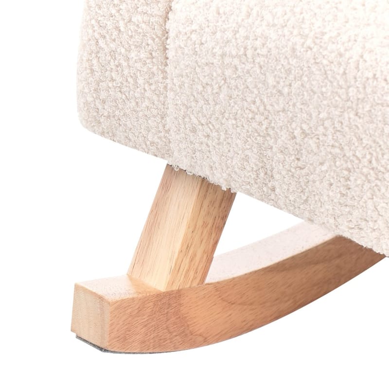 Gungfåtölj Hug - Beige, ljust trä - Inredning - Inredning barnrum & leksaker - Leksaker