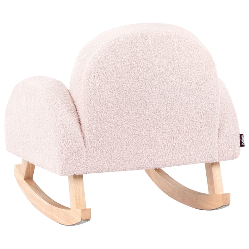 Gungfåtölj Hug - Rosa, ljust trä - Inredning - Inredning barnrum & leksaker - Leksaker