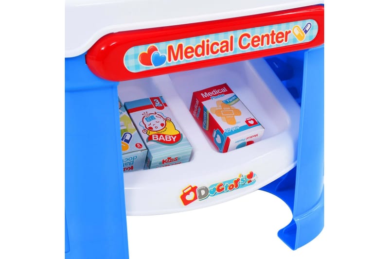 Doktorsleksak för barn 15 delar 38x30x67,5 cm - Flerfärgad - Babyleksaker
