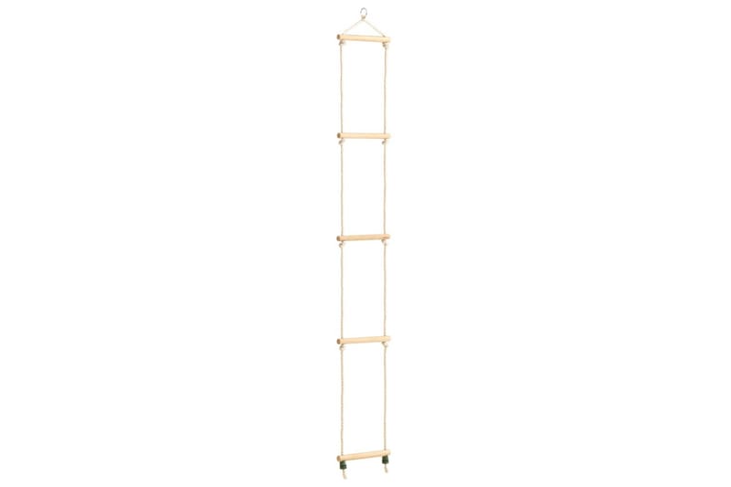 Repstege för barn massivt trä och PE 30x168 cm - Brun - Inredning - Inredning barnrum & leksaker - Leksaker