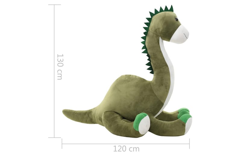 Gosedjur brontosaurus plysch grön - Grön - Inredning - Inredning barnrum & leksaker - Leksaker