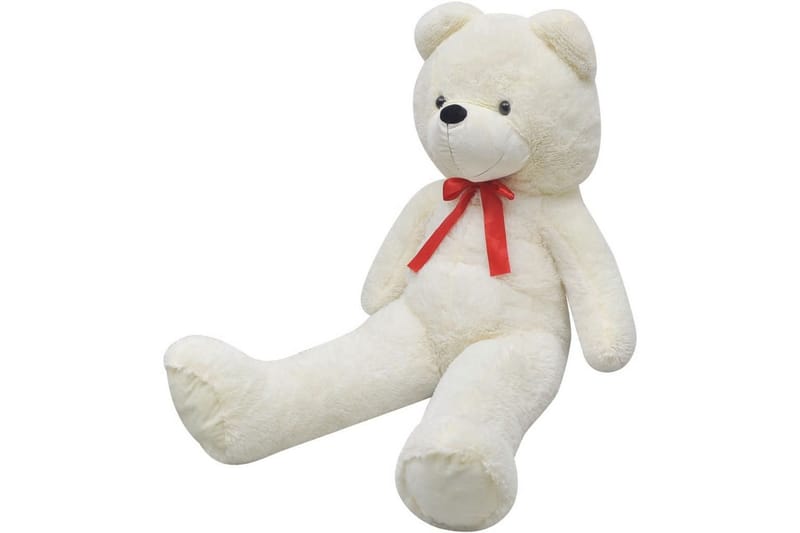 Nallebjörn vit plysch 242 cm - Beige - Inredning - Inredning barnrum & leksaker - Leksaker