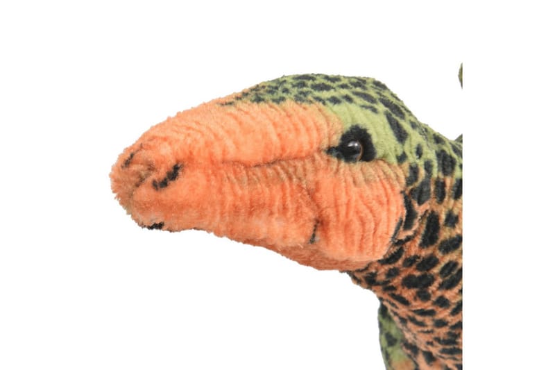 Stående leksak stegosaurus plysch grön och orange XXL - Grön - Inredning - Inredning barnrum & leksaker - Leksaker