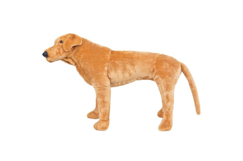 Stående leksakshund labrador ljusbrun XXL - Ljusbrun - Inredning - Inredning barnrum & leksaker - Leksaker