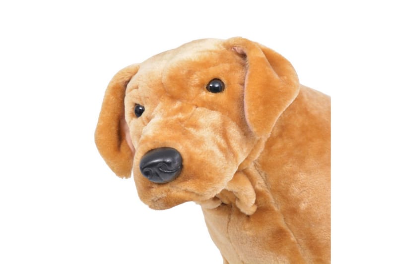 Stående leksakshund labrador ljusbrun XXL - Ljusbrun - Inredning - Inredning barnrum & leksaker - Leksaker