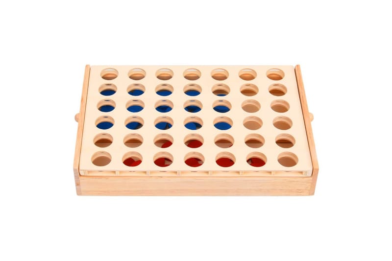 Spel 4-i-rad 24x15x4 cm massiv trä - Inredning - Inredning barnrum & leksaker - Leksaker
