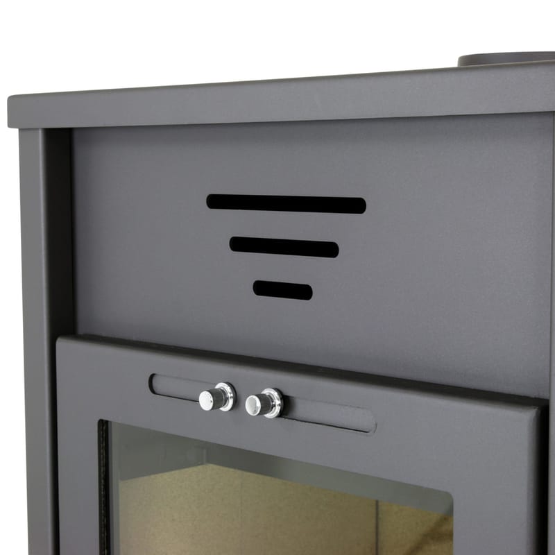 Braskamin 15kW | Verkningsgrad 77% | Laitila - Inredning - Kaminer - Brasvärme - Braskamin & vedkamin