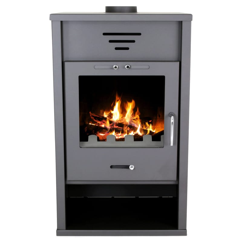 Braskamin 15kW | Verkningsgrad 77% | Laitila - Inredning - Kaminer - Brasvärme - Braskamin & vedkamin