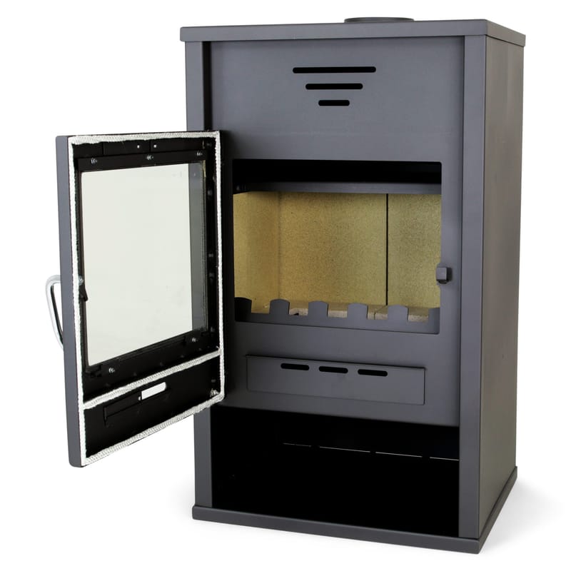 Braskamin 15kW | Verkningsgrad 77% | Laitila - Inredning - Kaminer - Brasvärme - Braskamin & vedkamin