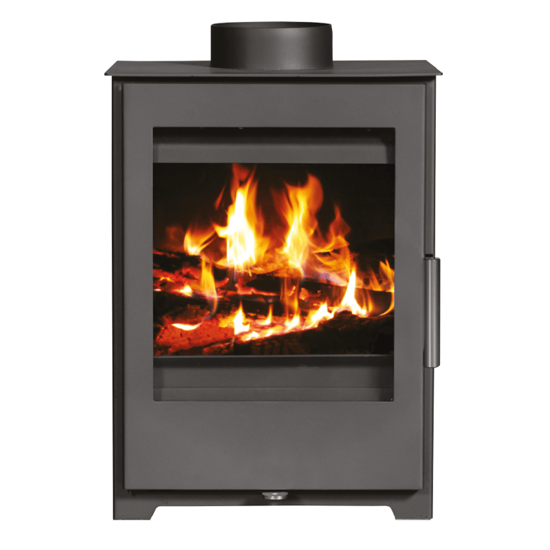 Braskamin 5kW | Modern Design | Hög Effektivitet | Lappi - Inredning - Kaminer - Brasvärme - Braskamin & vedkamin