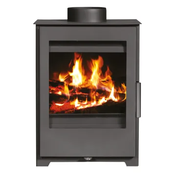Braskamin 5kW | Modern Design | Hög Effektivitet | Lappi - Inredning - Kaminer - Brasvärme - Braskamin & vedkamin