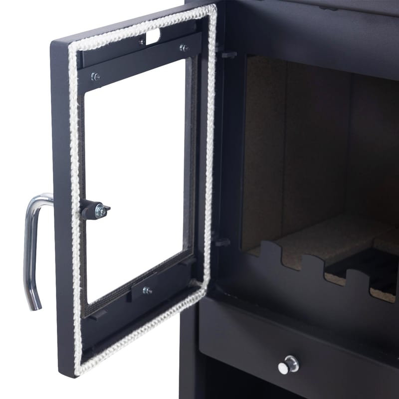 Braskamin 7kW | Verkningsgrad 80% | Ylöjärvi - Inredning - Kaminer - Brasvärme - Braskamin & vedkamin