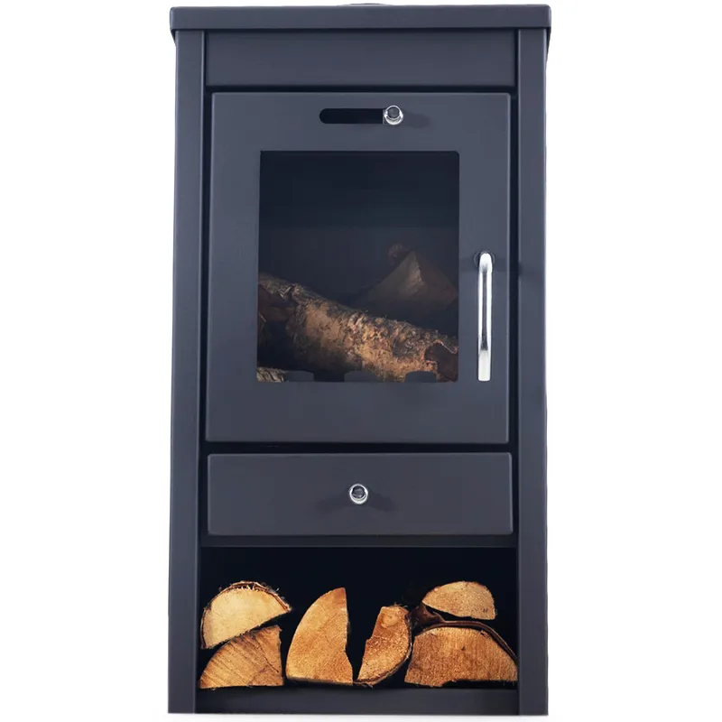 Braskamin 7kW | Verkningsgrad 80% | Ylöjärvi - Inredning - Kaminer - Brasvärme - Braskamin & vedkamin