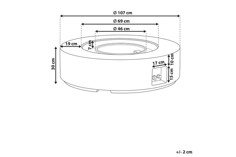 Gasoleldstad Pacaya - Inredning - Kaminer - Utomhuskamin & eldstad