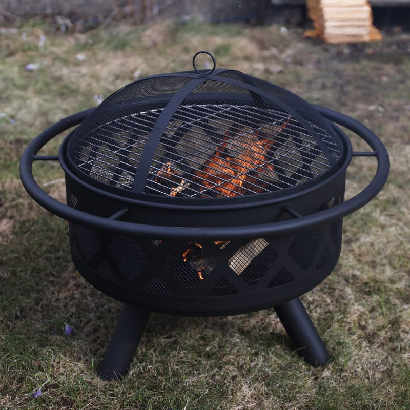 Habanero Eldstad / eldkorg i stål | Portabel grill för utomhusmiljö | Eldsland - Inredning - Kaminer - Utomhuskamin & eldstad