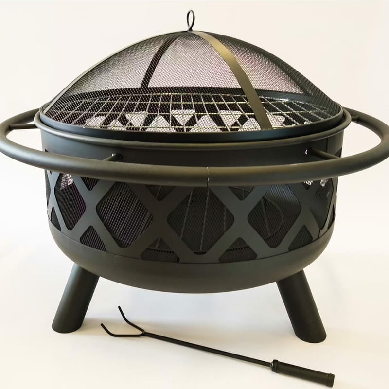 Habanero Eldstad / eldkorg i stål | Portabel grill för utomhusmiljö | Eldsland - Inredning - Kaminer - Utomhuskamin & eldstad