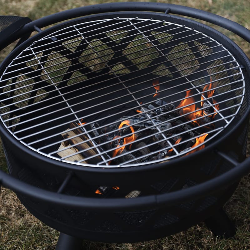 Habanero Eldstad / eldkorg i stål | Portabel grill för utomhusmiljö | Eldsland - Inredning - Kaminer - Utomhuskamin & eldstad