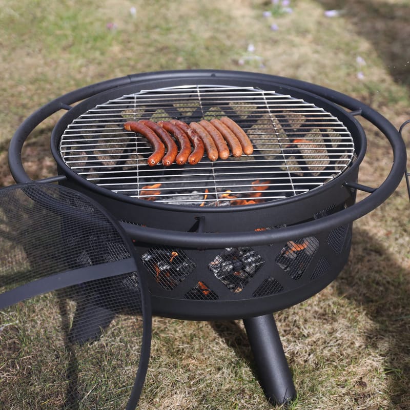 Habanero Eldstad / eldkorg i stål | Portabel grill för utomhusmiljö | Eldsland - Inredning - Kaminer - Utomhuskamin & eldstad