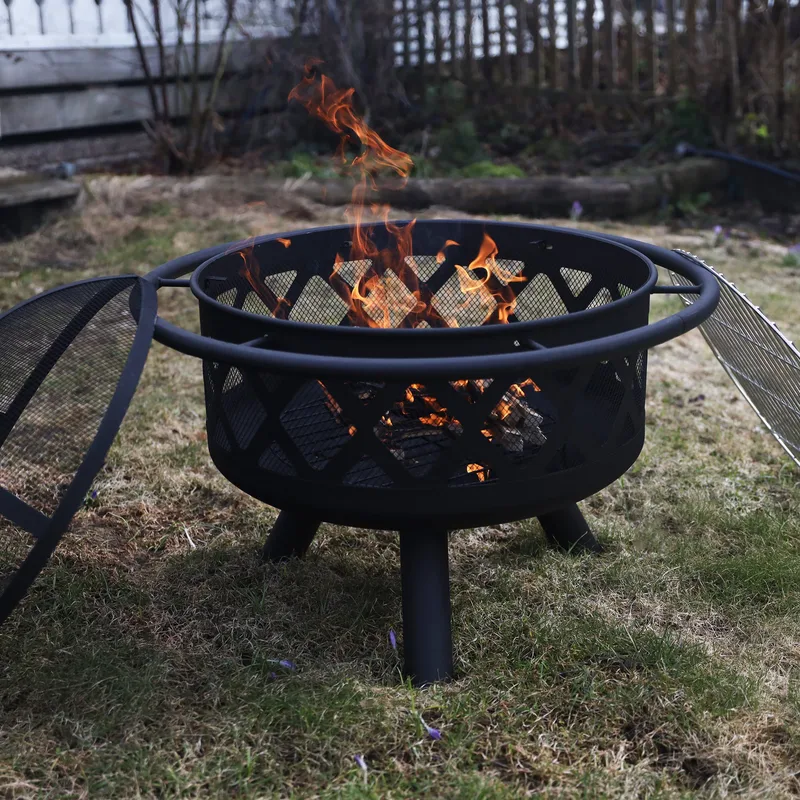 Habanero Eldstad / eldkorg i stål | Portabel grill för utomhusmiljö | Eldsland - Inredning - Kaminer - Utomhuskamin & eldstad